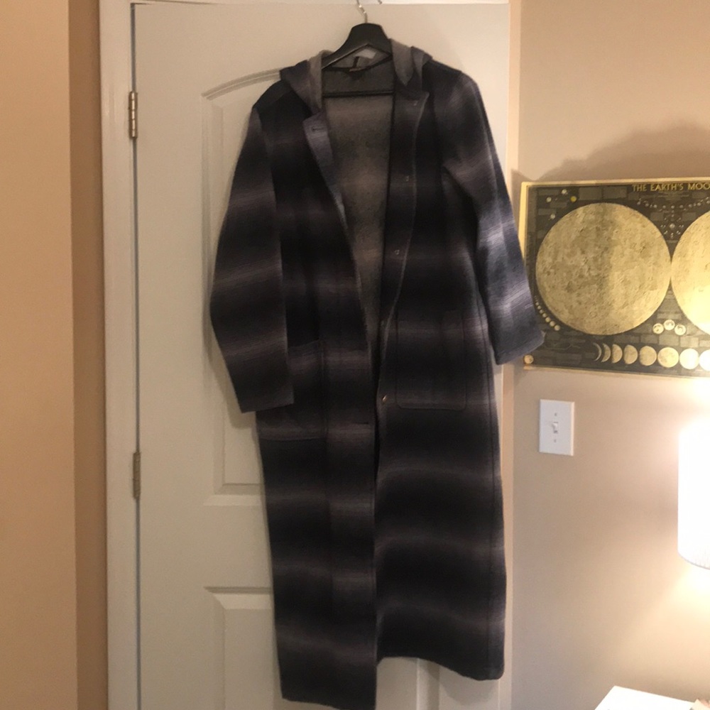 Dark blue Woolrich coat